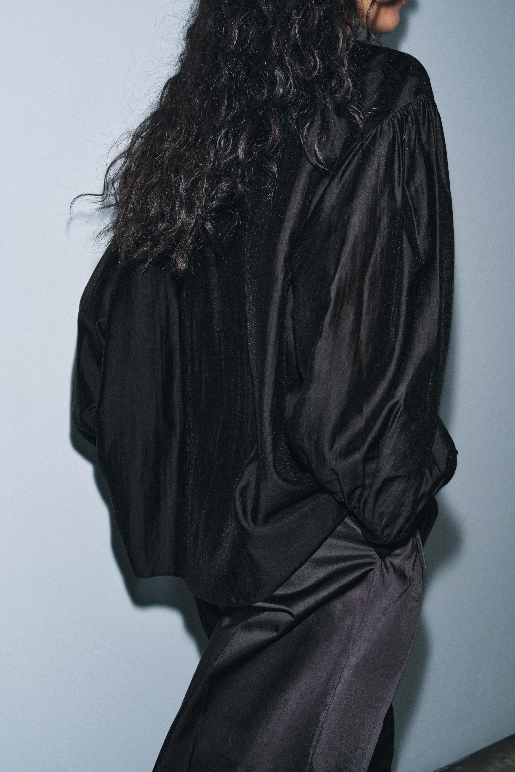 CHEMISE FLUIDE À NŒUDS ZW COLLECTION